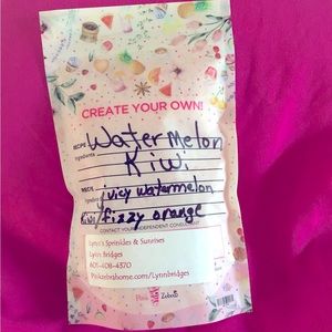 Pink Zebra Sprinkles, Watermelon Kiwi, 4oz bag, soy wax Free Shipping